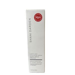 Shani Darden Lactic Acid AHA Exfoliating Serum Brighten Refine 1 Fl oz /30ml NEW